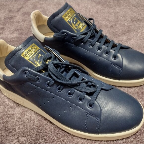 Adidas Stan Smith Recon Navy Leather Sneaker CQ 3034 size US 9.5 - Picture 1 of 9